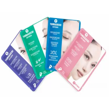 Маска для лица с экстрактом улитки YAMAGUCHI Snail Mask